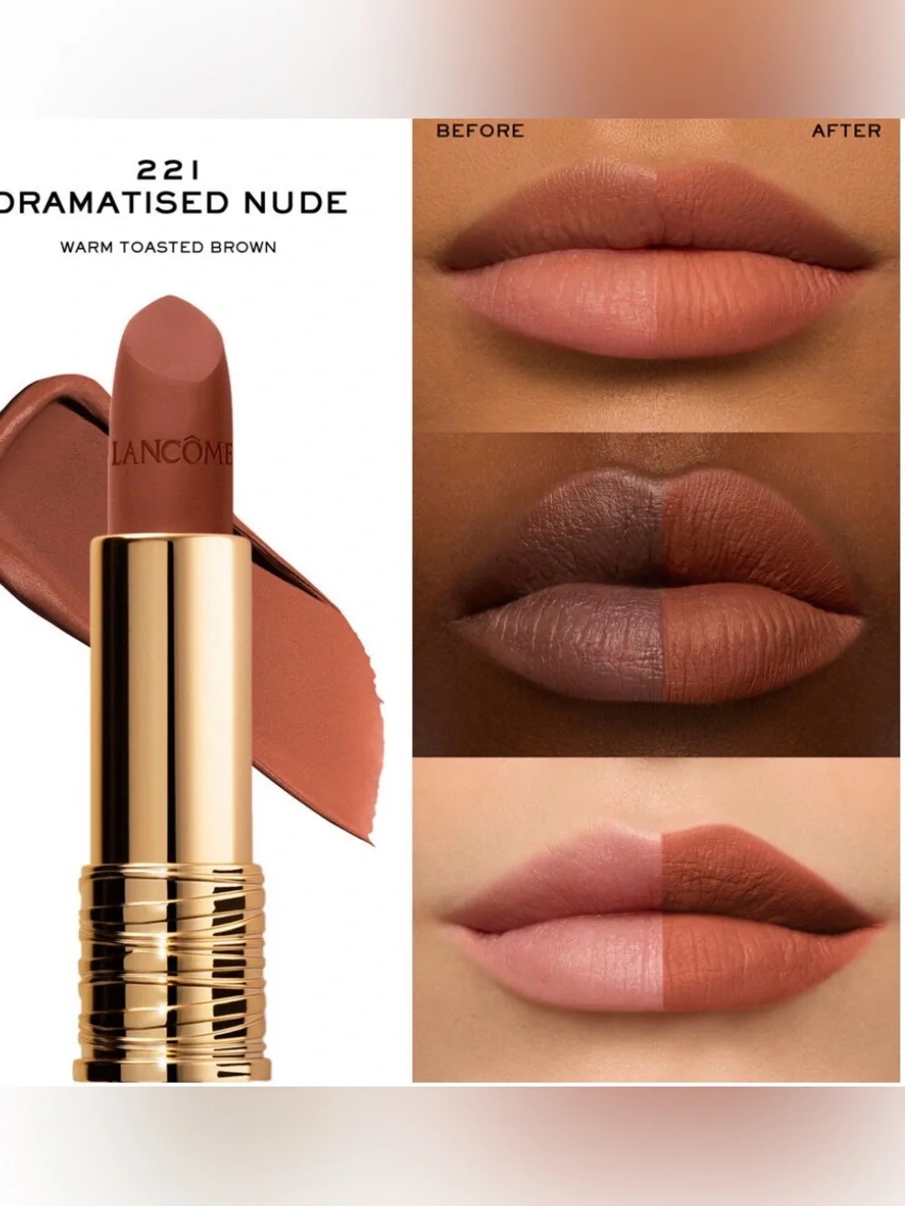 L'ABSOLU ROUGE DRAMA MATTE LIPSTICK - 221